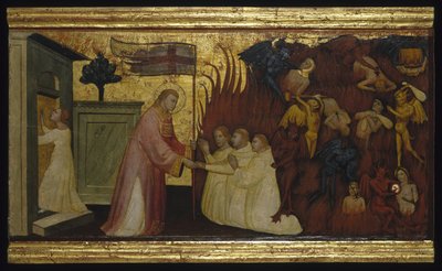 San Lorenzo libera le anime dal Purgatorio da Florentine Lorenzo di Niccolò Italian