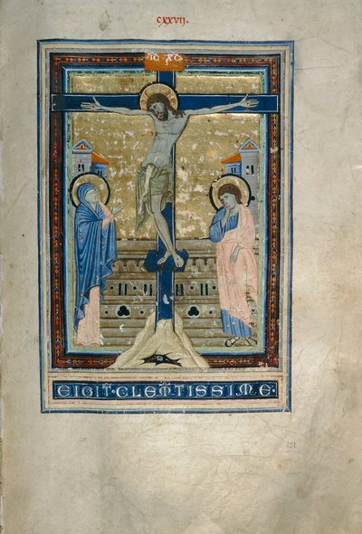 Crocifissione (Cod. Conventi Soppressi, ms. 233, c. 151) da Florentine School