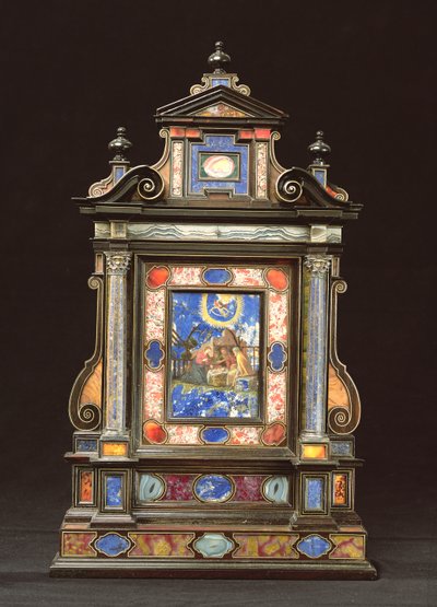 Altare portatile, con la Natività, fiorentino da Florentine School