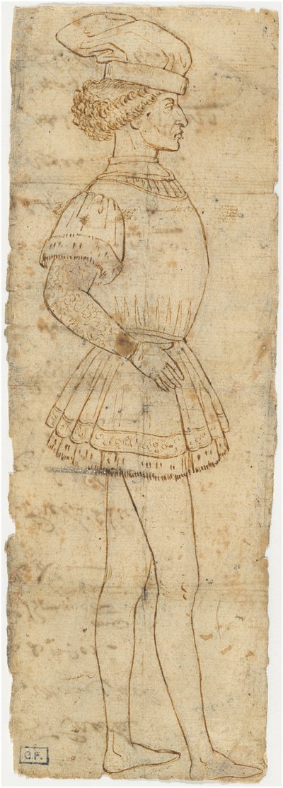 Giovane in piedi da Florentine School