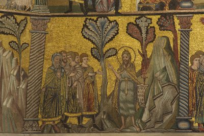 Il sermone del Battista da Florentine School