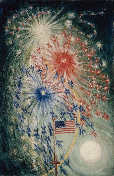 Quattro luglio numero 1 da Florine Stettheimer