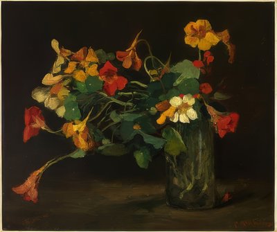 Natura morta con nasturzio da Floris Arntzenius