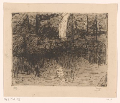 Navi in porto da Floris Verster