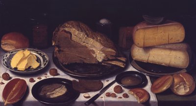 Colazione, 1615-1620 da Floris Gerritsz van Schooten