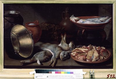 Natura morta con lepri da Floris Gerritsz van Schooten