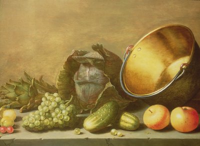 Natura morta con pentola di ottone da Floris Gerritsz van Schooten