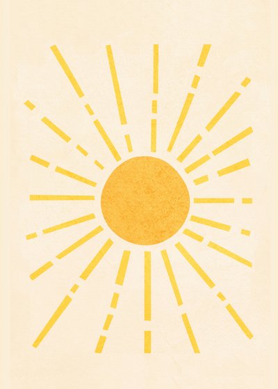 Golden Sunburst da Flow Line