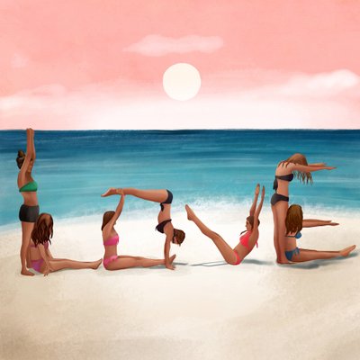 Amore sulla spiaggia da Flow Line