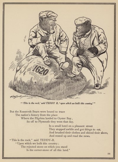 Questa è la roccia, disse Teddy B, su cui abbiamo costruito questo paese. da Floyd V. Campbell