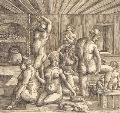Bagno delle donne da Follower of Albrecht Durer