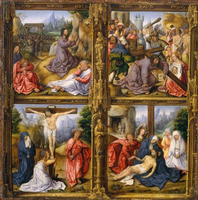 Quattro scene della Passione da Follower of Bernard van Orley