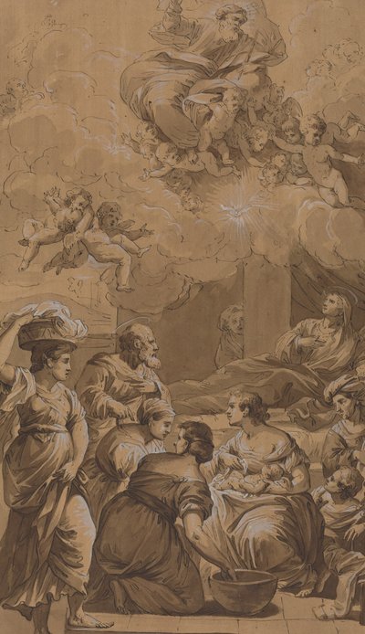 Nascita della Vergine da Follower of Francesco Fontebasso