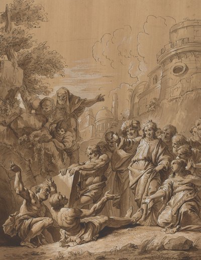 La Resurrezione di Lazzaro da Follower of Francesco Fontebasso