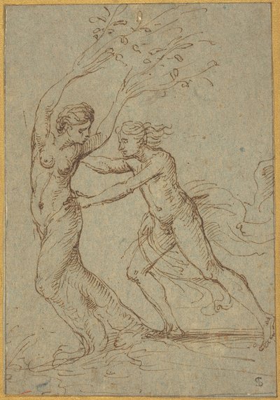 Apollo e Dafne da Follower of Giulio Romano
