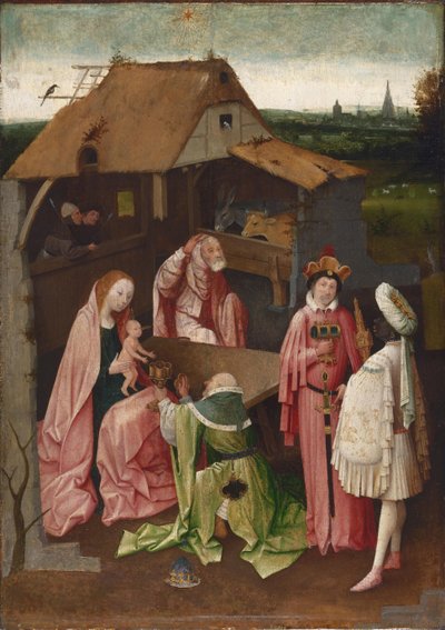 Adorazione dei Magi da Follower of Hieronymus Bosch