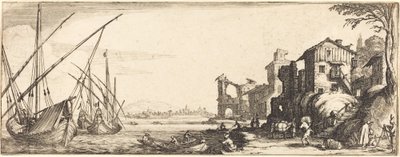 Il piccolo porto da Follower of Jacques Callot