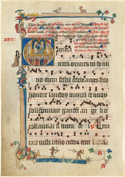 Incoronazione della Vergine con Santi Assistenti da Follower of Johannes von Valkenburg