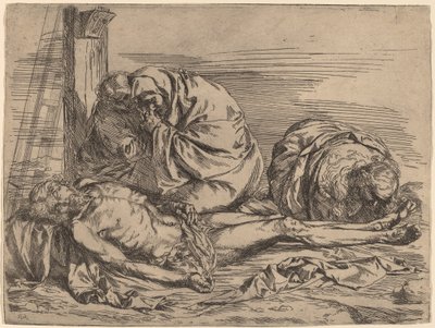 La lamentazione da Follower of Jusepe de Ribera