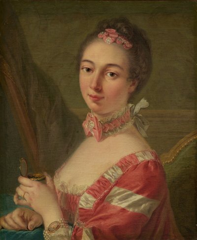 Ritratto di una signora da Follower of Louis Michel Van Loo