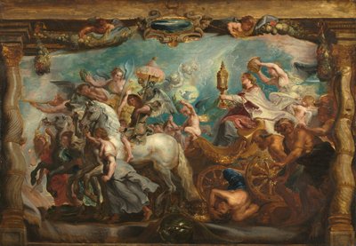 Il trionfo della Chiesa da Follower of Peter Paul Rubens