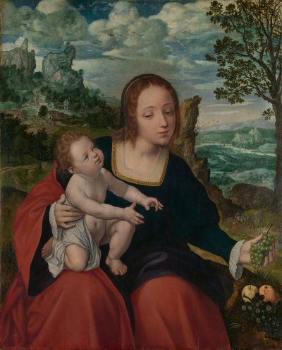 Il riposo durante la fuga in Egitto, ca. 1540 da Follower of Quentin Metsys