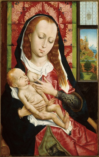La Vergine e il Bambino da Follower of Rogier van der Weyden