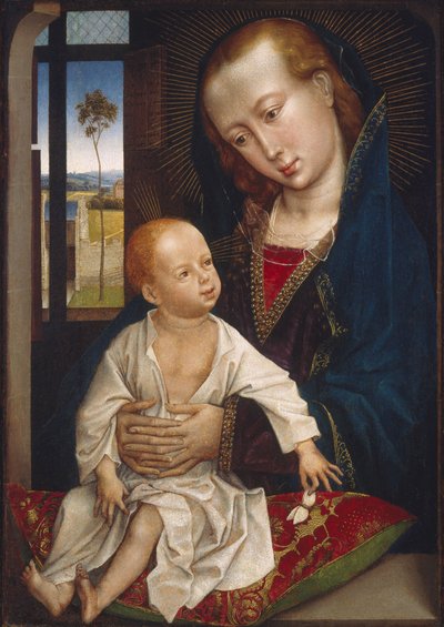 Vergine e Bambino da Follower of Rogier van der Weyden