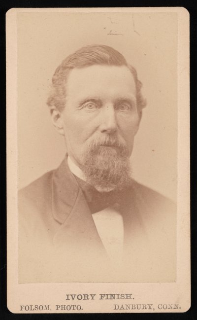 Ritratto di B.B. Kellogg da Folsom Photo