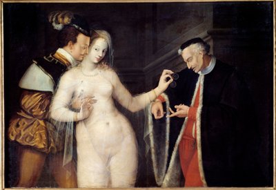 La donna tra due età da Fontainebleau School