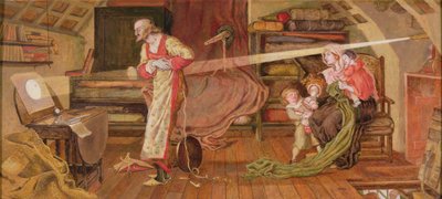 Crabtree che Osserva il Transito di Venere nel 1639 da Ford Madox Brown