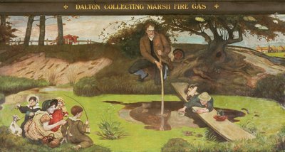 Dalton che Raccoglie Gas di Palude da Ford Madox Brown