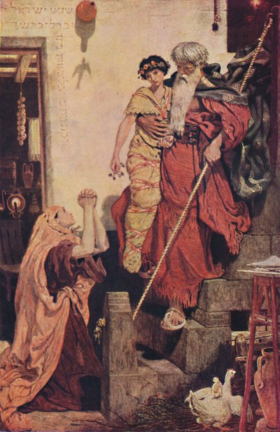 Elia che resuscita il figlio della vedova, 1868 da Ford Madox Brown