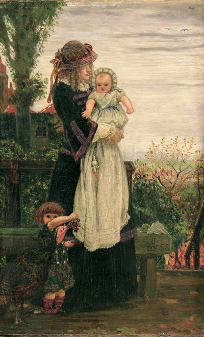 Fuori città da Ford Madox Brown