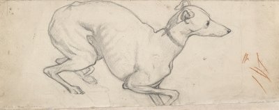 Studio di un levriero da Ford Madox Brown