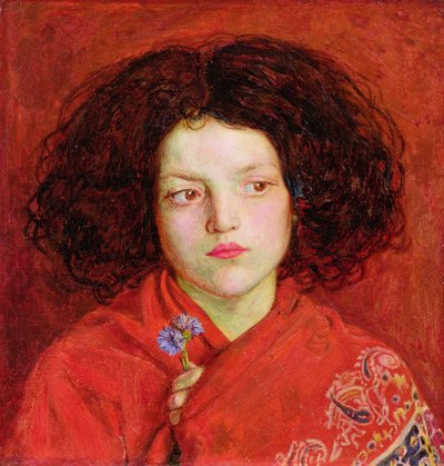 La ragazza irlandese da Ford Madox Brown