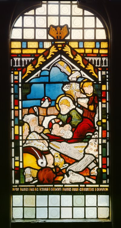 La Natività, 1861 da Ford Madox Brown