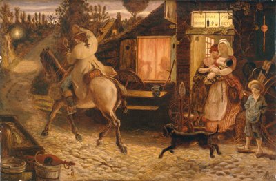 Il viaggiatore da Ford Madox Brown