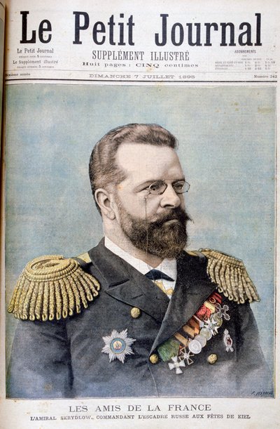 Ammiraglio Nikolai Skrydlov, ufficiale navale russo, 1895 da Fortuné Méaulle