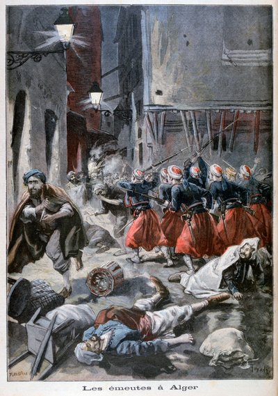 Rivolte antiebraiche ad Algeri da Fortuné Méaulle