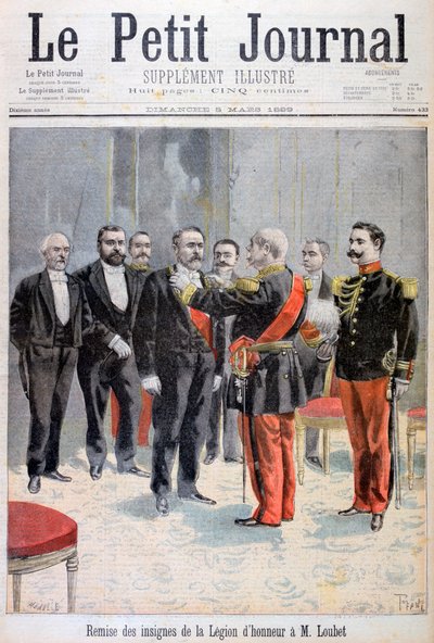 Premiato con la medaglia della Legion d