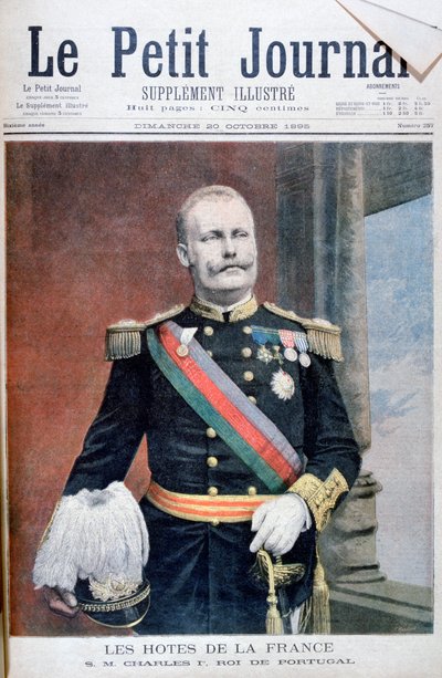 Carlo I, re del Portogallo, 1895 da Fortuné Méaulle