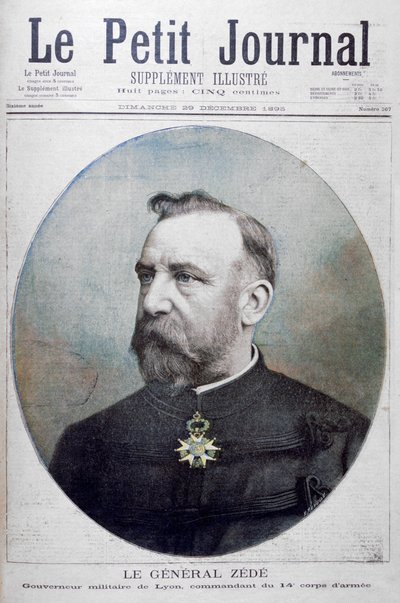 Generale Zede, governatore militare di Lione, Francia, 1895 da Fortuné Méaulle