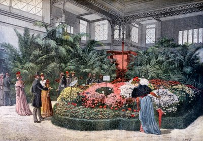 Esposizione di orticoltura, Cours La Reine, Parigi, 1892 da Fortuné Méaulle