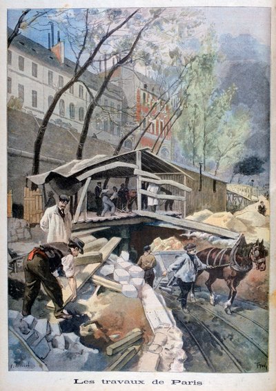 Lavoro a Parigi, 1899 da Fortuné Méaulle