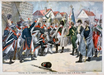Le Colonel Roquebrune, un dramma di Georges Ohnet da Fortuné Méaulle