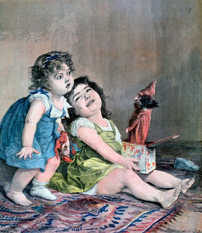 La sorpresa, 1891 da Fortuné Méaulle