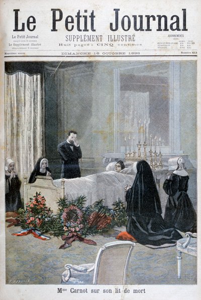 La morte del figlio di Marie François Sadi Carnot, 1898 da Fortuné Méaulle