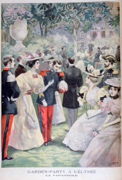 La farandola, 1895 da Fortuné Méaulle