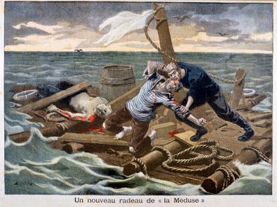 La nuova Zattera della Medusa da Fortuné Méaulle